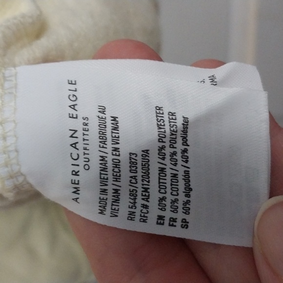 American Eagle Ahh-mazingly soft yellow large sweatshirt - Picture 3 of 6